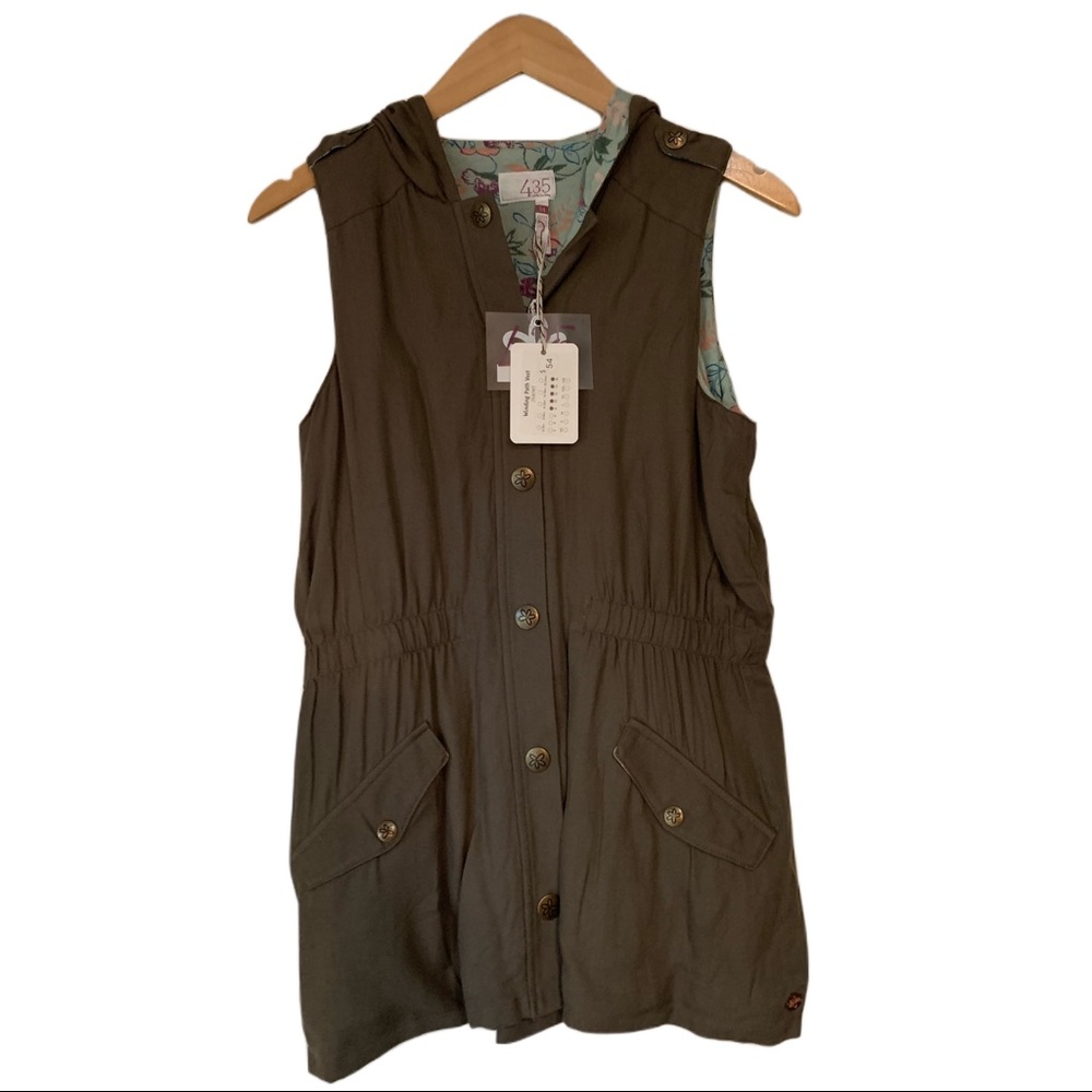Matilda Jane 435 Tween Vest "Winding Path" Size 14